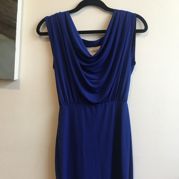 Sweet Storm Dresses & Skirts - Blue Draped Dress